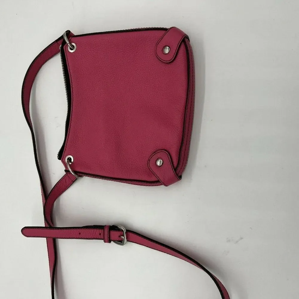 Danier Pink Leather crossbody women’s handbag